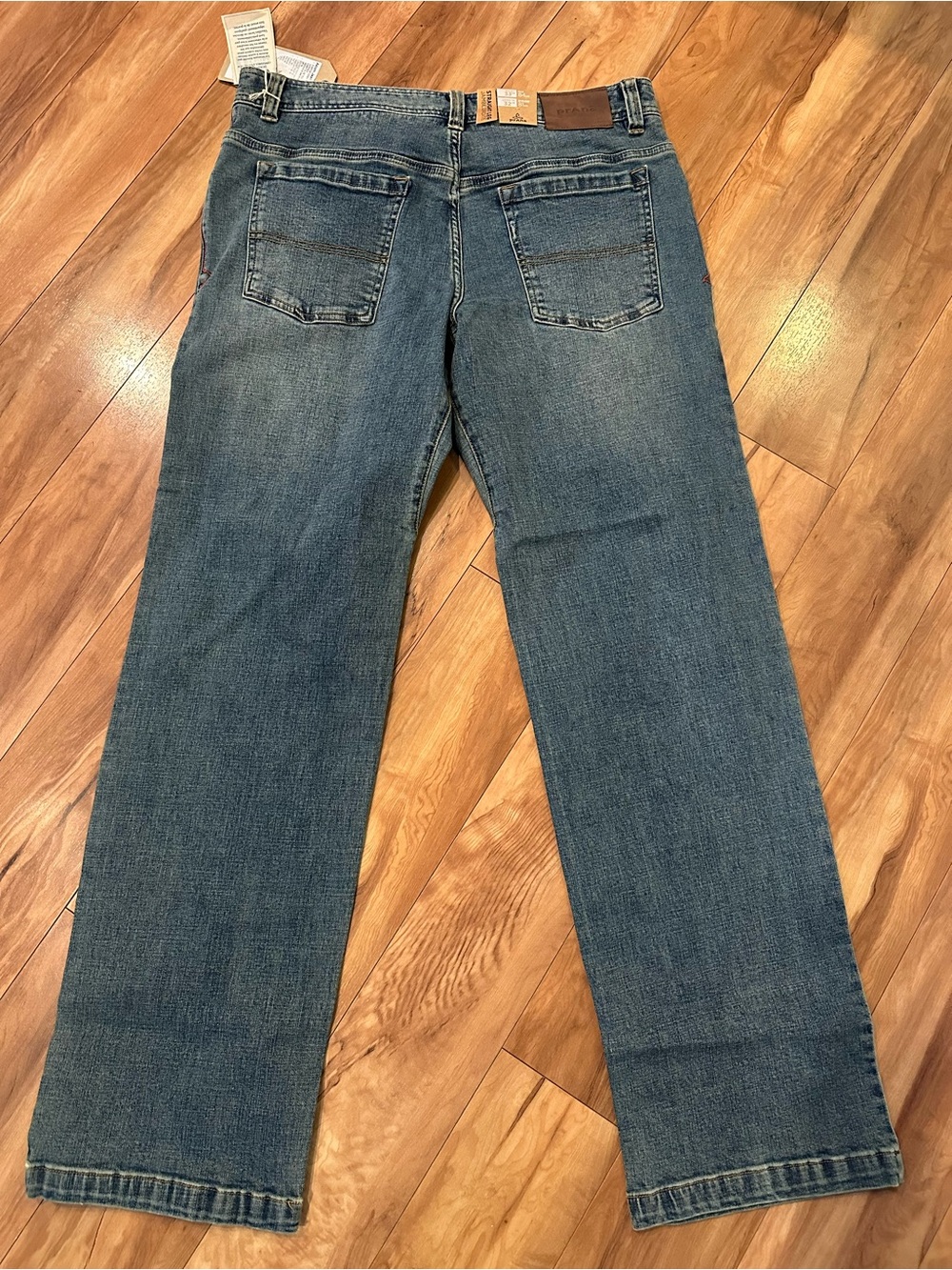 NWT Prana Axiom Straight Leg Jeans Antique Stone Wash 33x32 Standard Fit - Picture 4 of 9